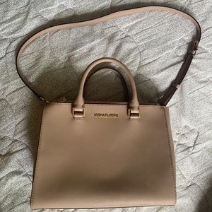 Michael Kors Pebbled Leather Tote Bag